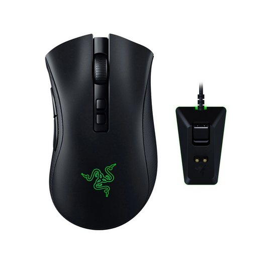 Razer DeathAdder V2 Pro pelīte ar lādēšanas staciju
